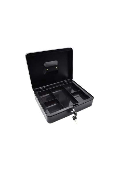 GEKO Cash Box 300x240x90mm with Key, G10903