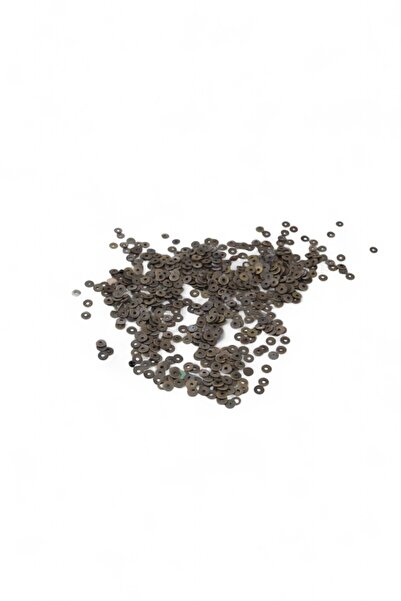 Serhat Aksesuar ve El İşçilik 5 mm Antique Brown Center-Hole Rice Flakes Sequ...