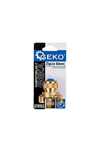GEKO Cuplaj din alama cu gheare pentru furtun 1/2", G70152