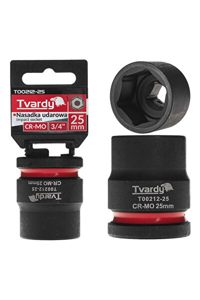 Tvardy Cheie tubulara de impact in 6 puncte, 3 / 4", 25 mm, T 00212-25