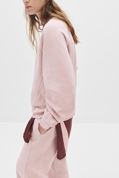 Pull & Bear Basic fleece sweatshirt