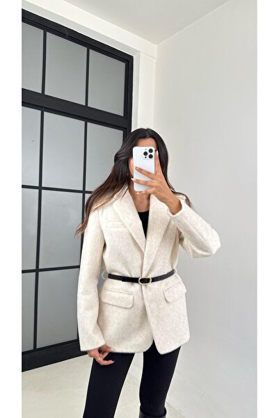 Gaus Екру подплатена яке с колан и подплата от флис GAUS-00131