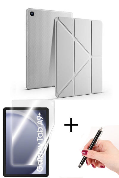 Nezih Case Galaxy Tab A9 Plus + 11 İnç X210 Uyumlu Kalem Bölmeli Akıllı Kılıf...