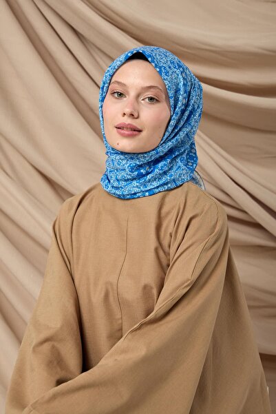 Silk Home Mosaic Pattern Soft Cotton Scarf