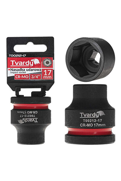 Tvardy Cheie tubulara de impact in 6 puncte, 3 / 4", 17 mm, T00212-17
