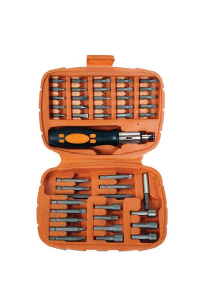 Gadget Set mixt de 45 de bucăți cu capete de șuruburi și chei tubulare pentru acasă, șurubelniță extensibilă, șurub cu clichet