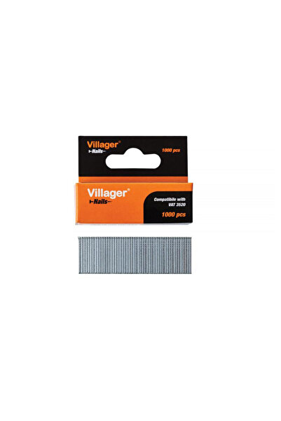VILLAGER Set 1000 cuie pentru capsator pneumatic 25 mm, VL060652