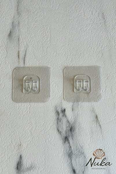 Nuka Ev Aksesuarları Yedek 2 Adet Güçlü Yapışkanlı Sticker