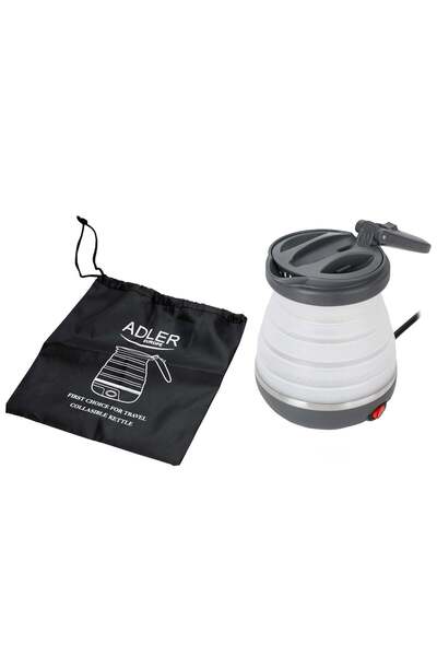 adler Foldable Electric Travel Kettle, 0.6L, AD 1370 UK