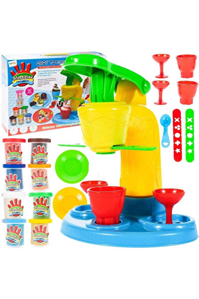 MalPlay Set pentru înghețată + 6 pahare, 107268
