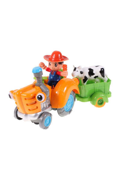 MalPlay Agricultural Tractor with Trailer and Animals, 102679