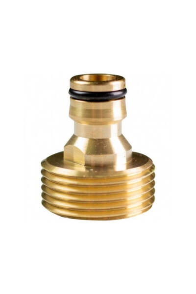 TopGarden Adaptor robinet 1” filet exterior alamă, 400413