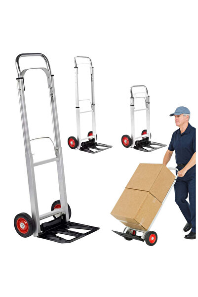 LEAN Folding Trolley for Goods, Maximum Capacity 90 kg, 26578