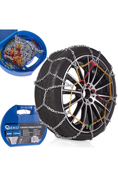 GEKO Set lanțuri de zăpadă pentru anvelope, KN100 3,5 / 12 mm, G73875