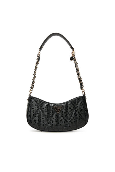 Guess Γυναικεία Τσάντα Χειρός Μαύρη HWGG9663170