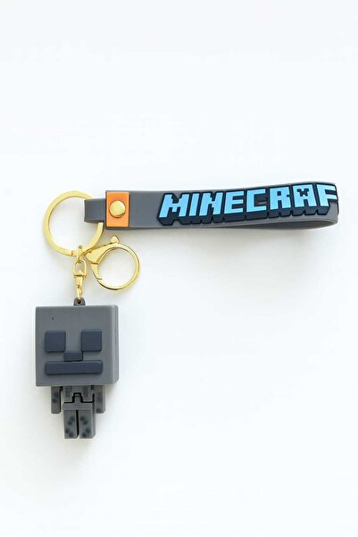 KAYLANIN DÜNYASI Minecraft Figür Anahtarlık – Çanta Süsü, Hediyelik, Doğum Gü...