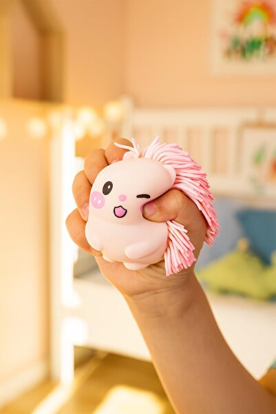 hak-iş oyuncak Kirpi Figürlü Squishy Stress Oyuncağı Yumuşacık Jel Squishy