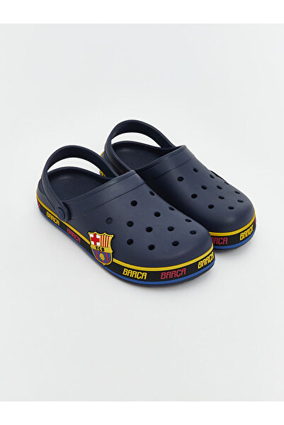 LC Waikiki Sandale de plajă pentru băieți cu imprimeu Barcelona de sezon nou