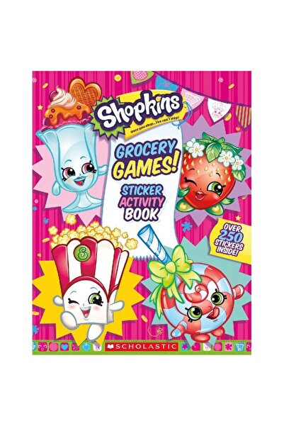Shopkins : كتاب أنشطة ملصقات البقالة!