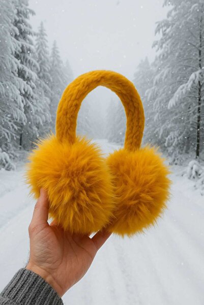 WOHOME Foldable Plush Earmuffs – Soft, Warm & Stylish Design