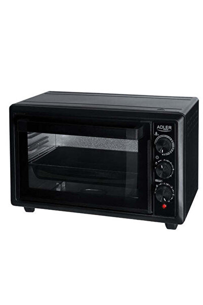 adler Electric Oven, 1500 W, 26 L, Black, AD6023