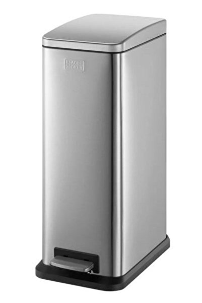 Black&Decker Cos de gunoi Black+Decker, 20 L, otel inoxidabil