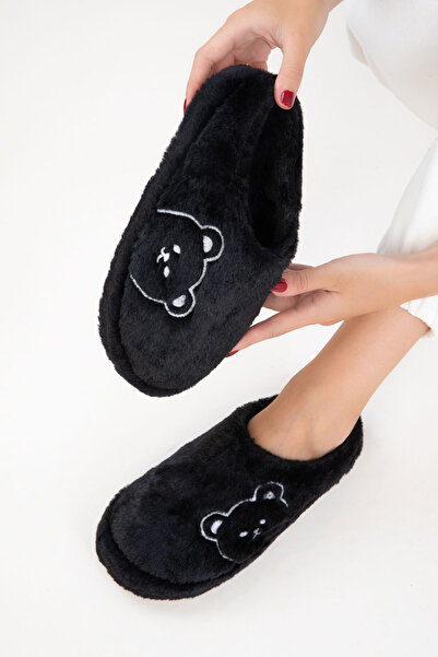 SOHO Black Women's House Slippers 20870