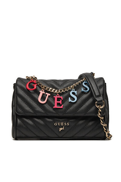 Guess Τσάντα Γυναικείου Ρούχου Μαύρη J4YZ45WFZL0
