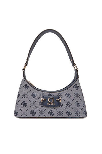 Guess Γυναικεία Τσάντα Χειρός Σκούρο Μπλε HWJP9654170