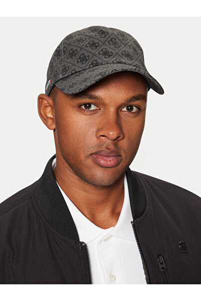 Guess Ανδρικό Καπέλο Μπέιζμπολ Γκρι AM9485COT01