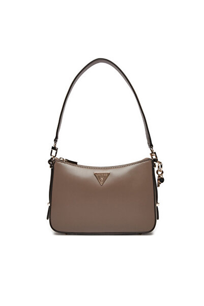 Guess Γυναικεία Τσάντα Χειρός Καφέ HWVG9493180