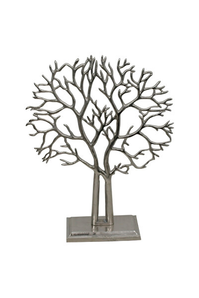KidMania Decoratiune metal Copacul Vietii, 70 cm, argintiu metalizat