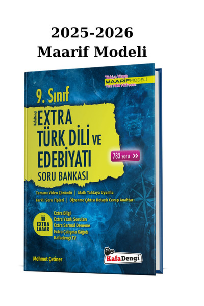 Kafa Dengi Yayınları Kafadengi 9.Sınıf Türk Dili ve Edebiyatı 2025/26 Maarif ...