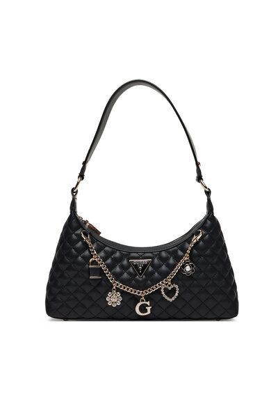 Guess Γυναικεία Τσάντα Χειρός Μαύρη HWEG8679180