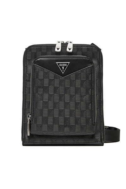 Guess Ανδρική Μαύρη Τσάντα HMSIDEP5109