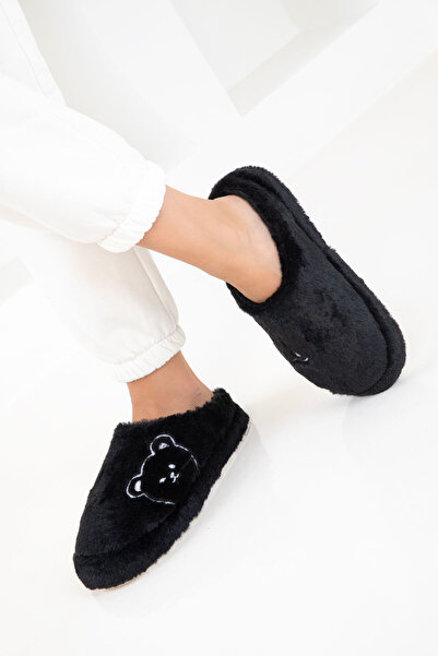 SOHO Black Women's House Slippers 20870