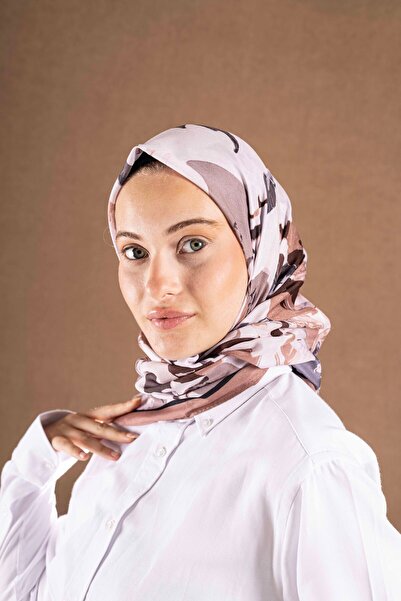 Akel Decode Scarf Floral Pattern