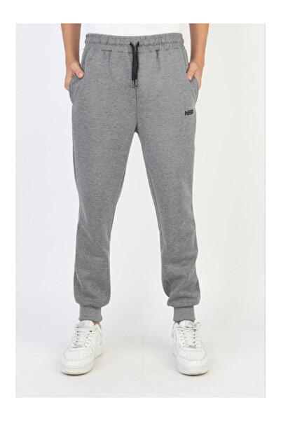 QUEEN KİDS بنطال رياضي للأولاد من كوين كيدز B7697 باللون الرمادي