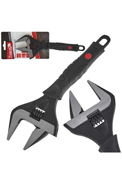 Tvardy Cheie reglabilă, 0-50 mm, 10", Cr-V, T00072