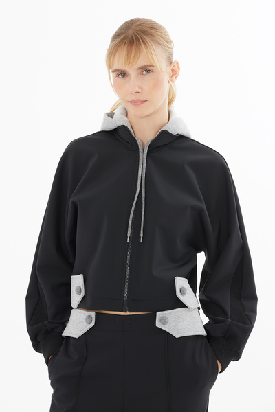 GİZİA Kontras Detaylı Apoletli Ceket