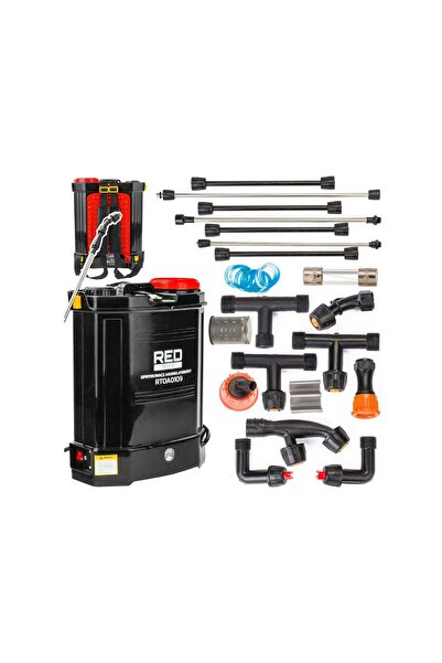 Red Technic Pulverizator cu baterie și accesorii, 16 l, 8 Ah, RTOA0109