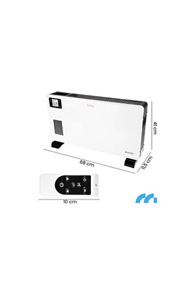 MalTec Convector electric CH3500DW Turbo, Wi-Fi, 2300 W