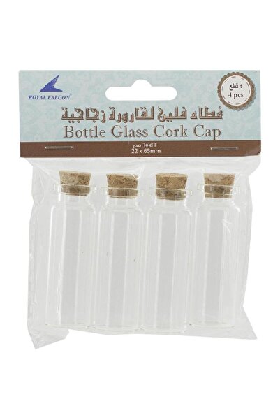 Royal Falcon زجاجة زجاجية مع فلين