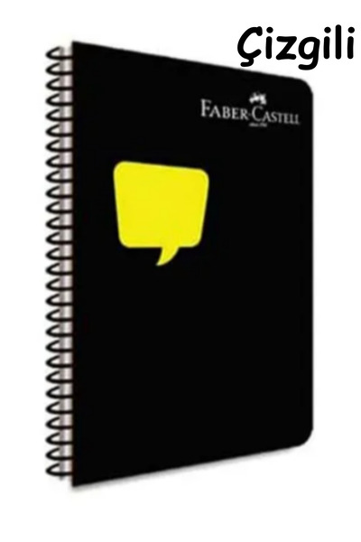 Faber Castell A4 veličina, 80 listova, prugasta PP korica, sveska sa prstenom