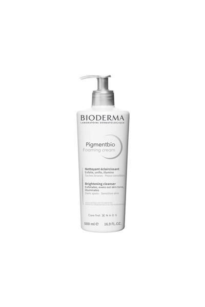 Bioderma Pigmentbio Foaming Cream Lekeli Hassas Ciltler İçin Peeling Etkili Temizleyici Jel 500ml