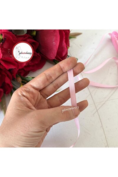 Gelincimherşey Saten Grogren Kurdele 6 mm 5 Metre