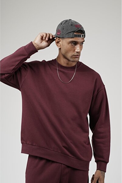 king brich Crew Neck Oversize Fit Sweat Pants Top and Bottom Set