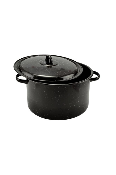 Perfect Home Enameled saucepan with lid, 30 cm, 10.5 liters
