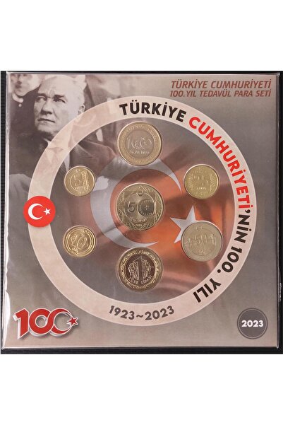 Lidya Koleksiyon Türkiye Cumhuriyetinin 100. Yılı Özel Para Seti - 2023 (PS3)