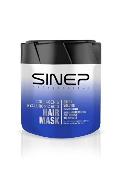 Sinep Hacimlendirici Canlandırıcı Saç Maskesi 400 Ml Kolajen Hyalüronik Asit